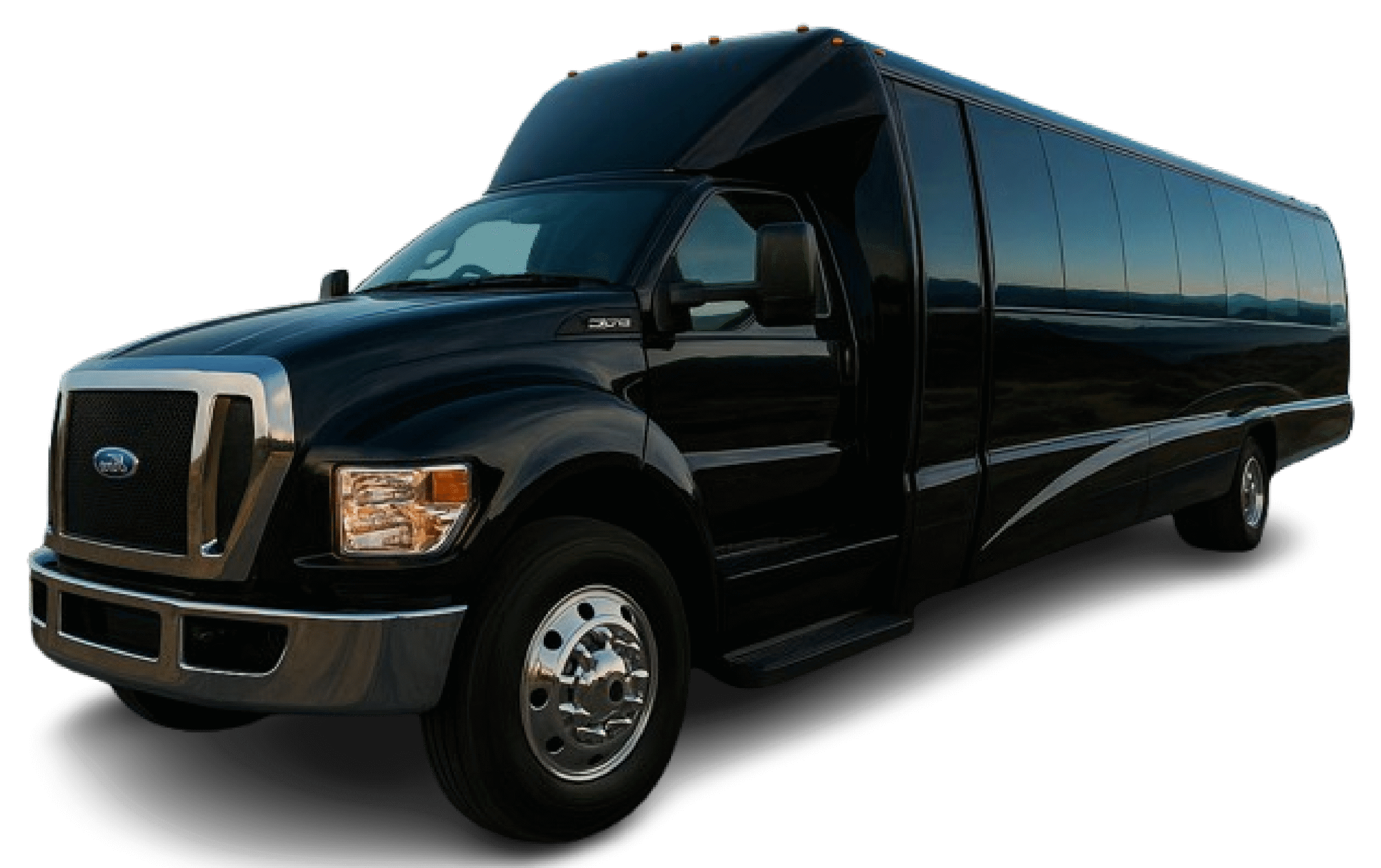 Grech Mini Coach luxury 37-passenger group transportation in Bakersfield