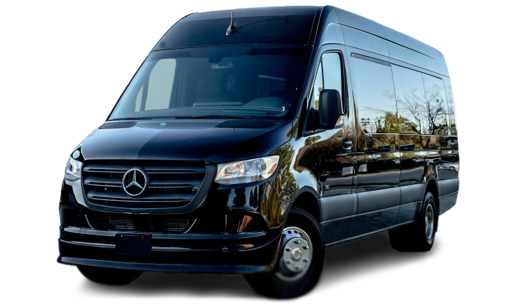 Mercedes-Benz Sprinter Passenger Van luxury group transportation in Bakersfield